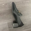 The khaki autumn new chunk-heeled single shoes are the same style as those worn by celebrities, fashionable, versatile and unique Specification image